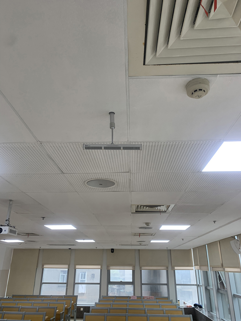 湖南某高校自适应教学扩声系统(阵列吊麦扩声)(图2) 湖南某高校自适应教学扩声系统(阵列吊麦扩声)(图2)